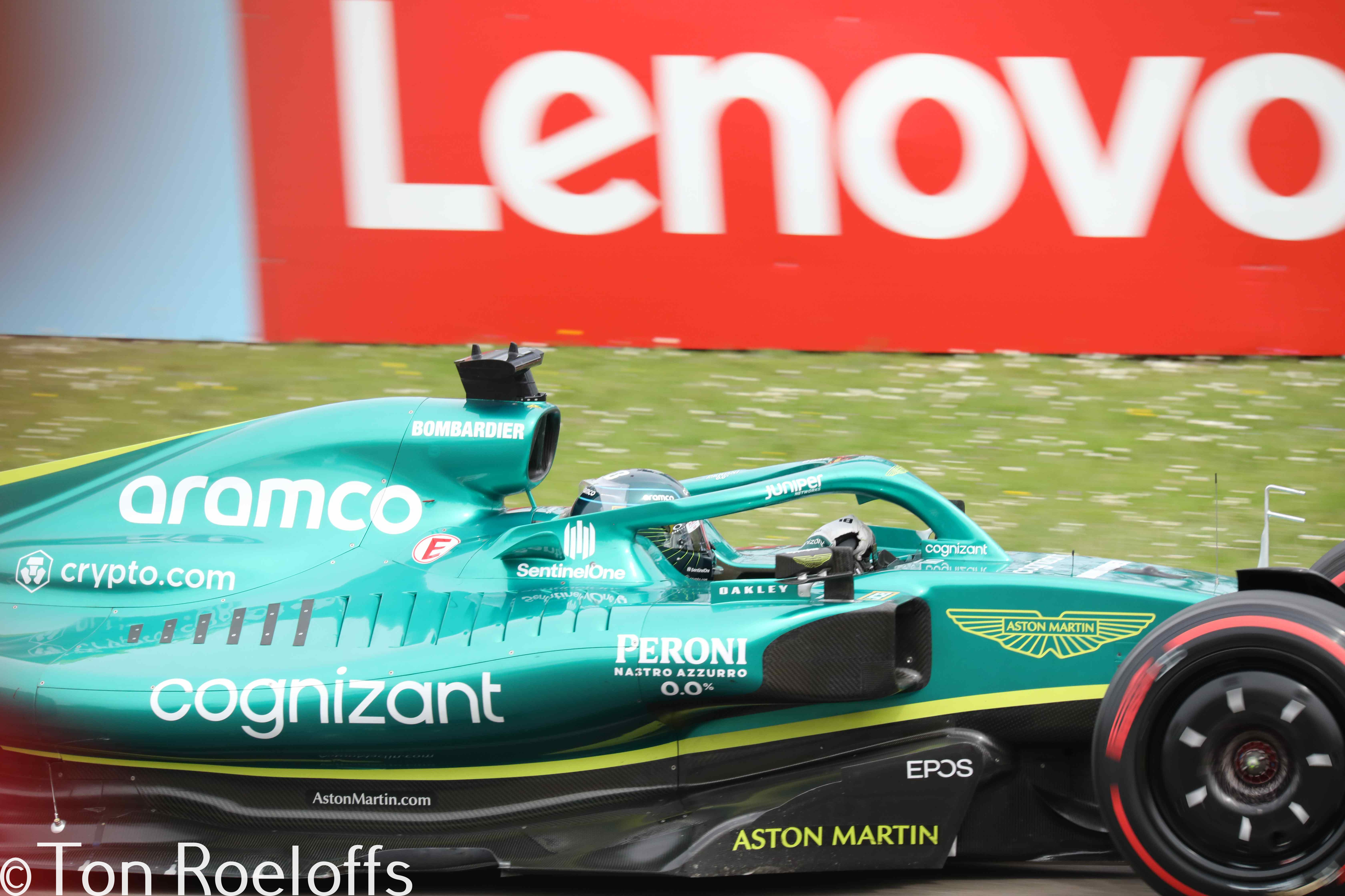 Vettel verremt zich